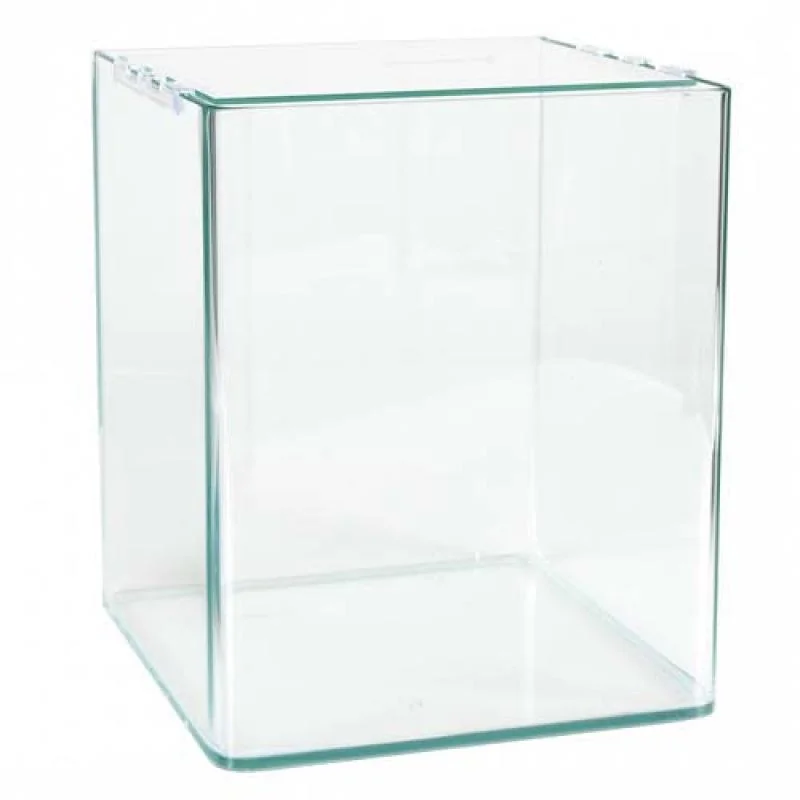 EBI URBYSS Nano akvárium Q2 25x25x30cm zaoblenými prednými rohmi z extrémne číreho skla