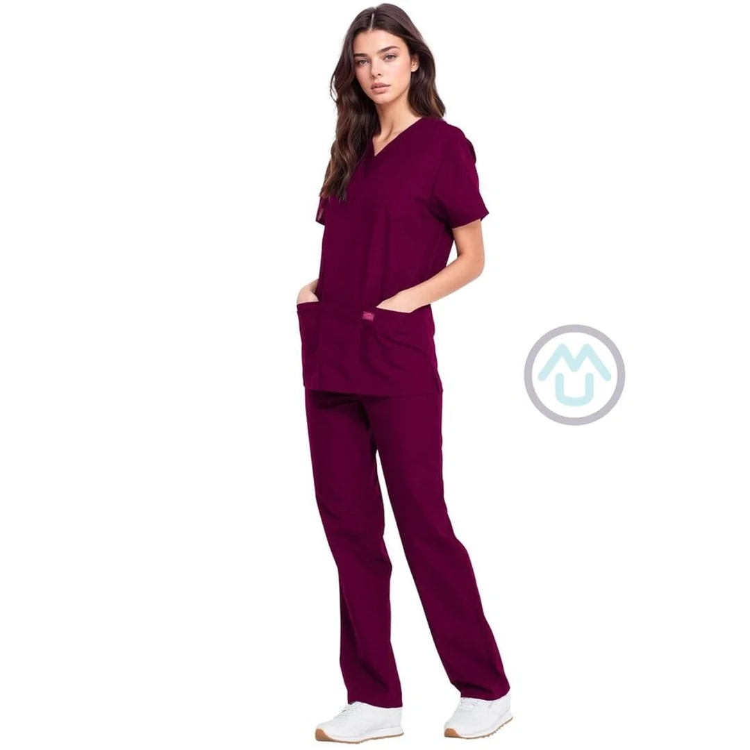 Unisex Dickies MEDICAL SET - vínová S
