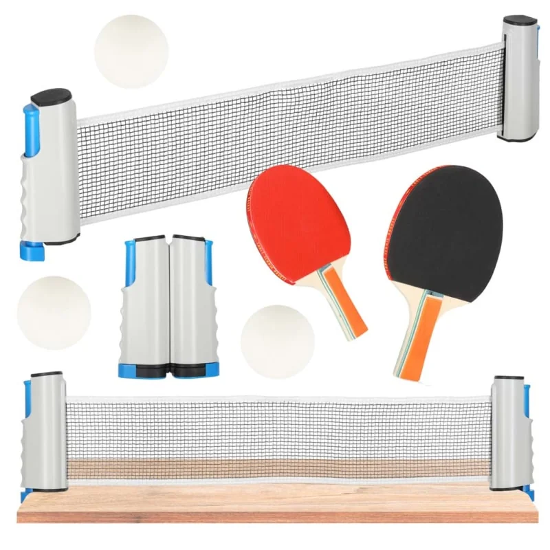 Stolový tenis – sieťka, 2 pálky, 3 loptičky