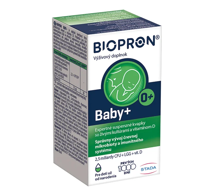 BIOPRON Baby+ 1×10 ml, výživový doplnok