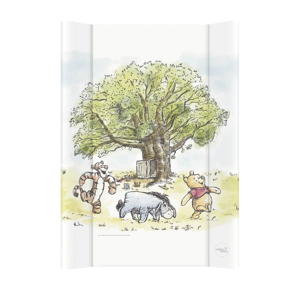 Podložka prebaľovacia s pevnou doskou COMFORT (50x70) Disney Winnie the Pooh