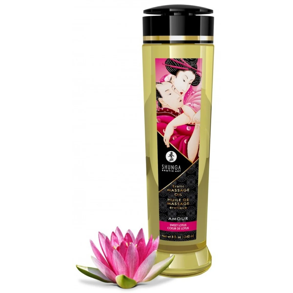 Amour masážny olej lotos (240 ml)