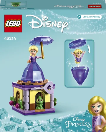 LEGO® Disney Princess™ 43214 Rapunzel ( točiaaca sa postavička) 1×1 ks, lego stavebnica