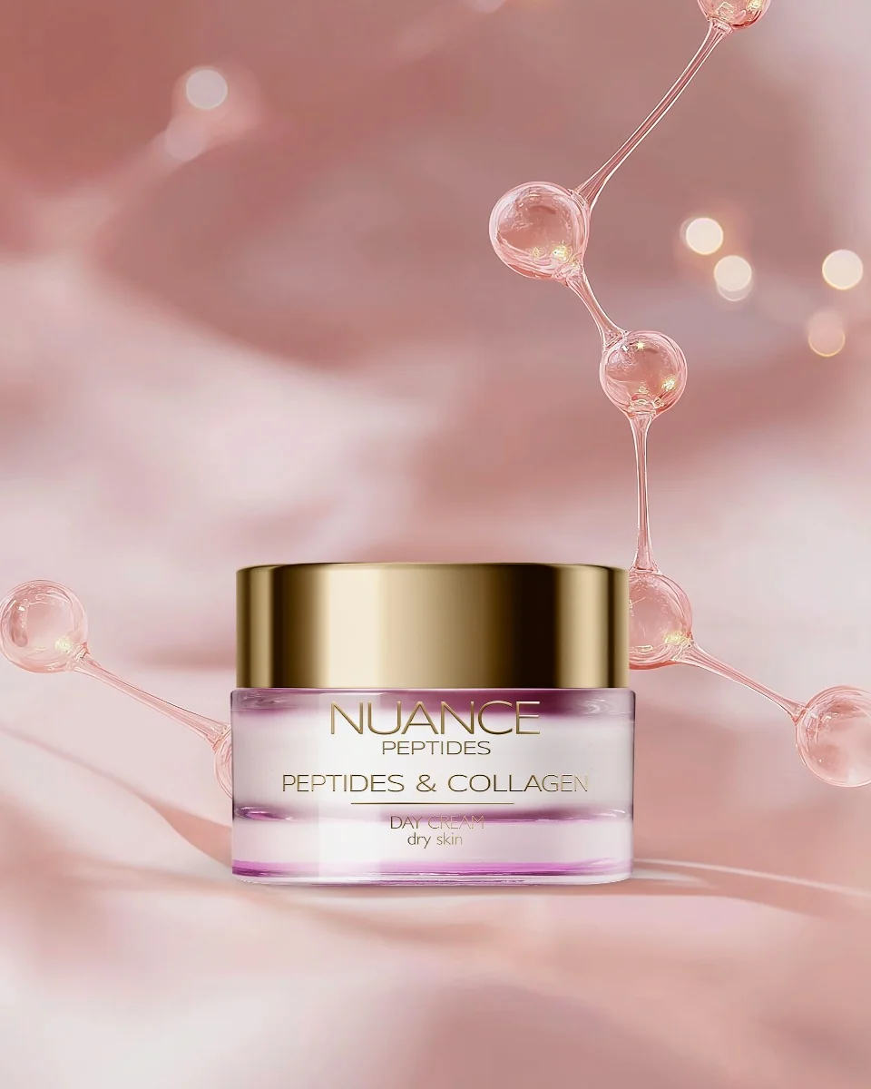 NUANCE PEPTIDES Day Cream Dry skin 1×50 ml, denný krém pre suchú pleť