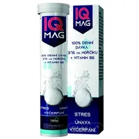 IQ MAG Horčík 375 mg + Vitamín B6