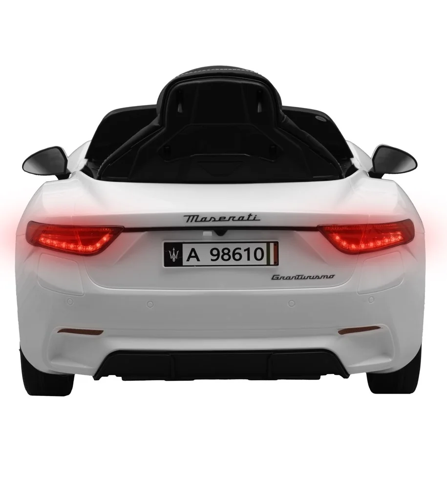 Elektrické autíčko Maserati GranTurismo Baby Mix biele