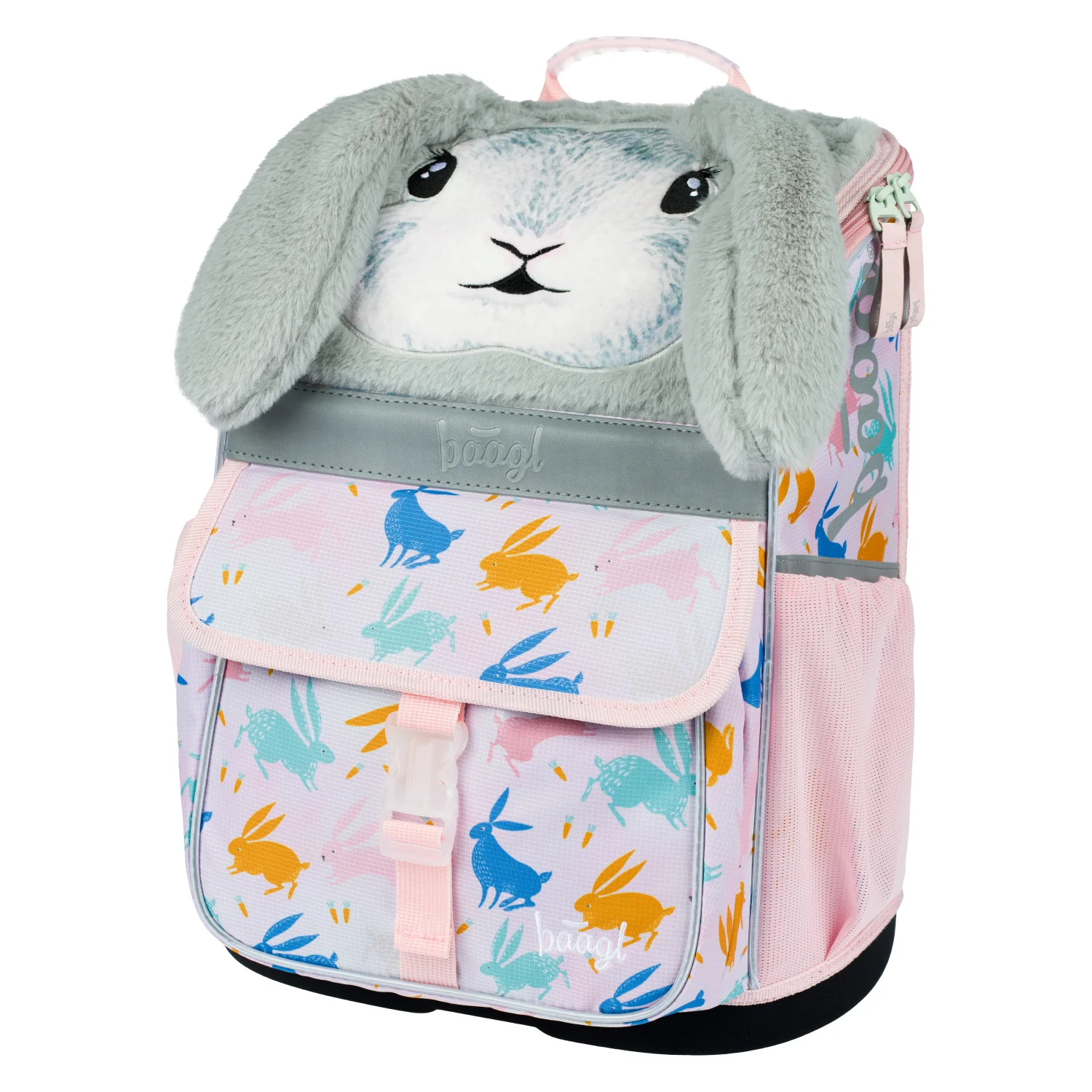 Baagl Zippy Bunny školský set 3-dielny: aktovka, peračník, vrecko