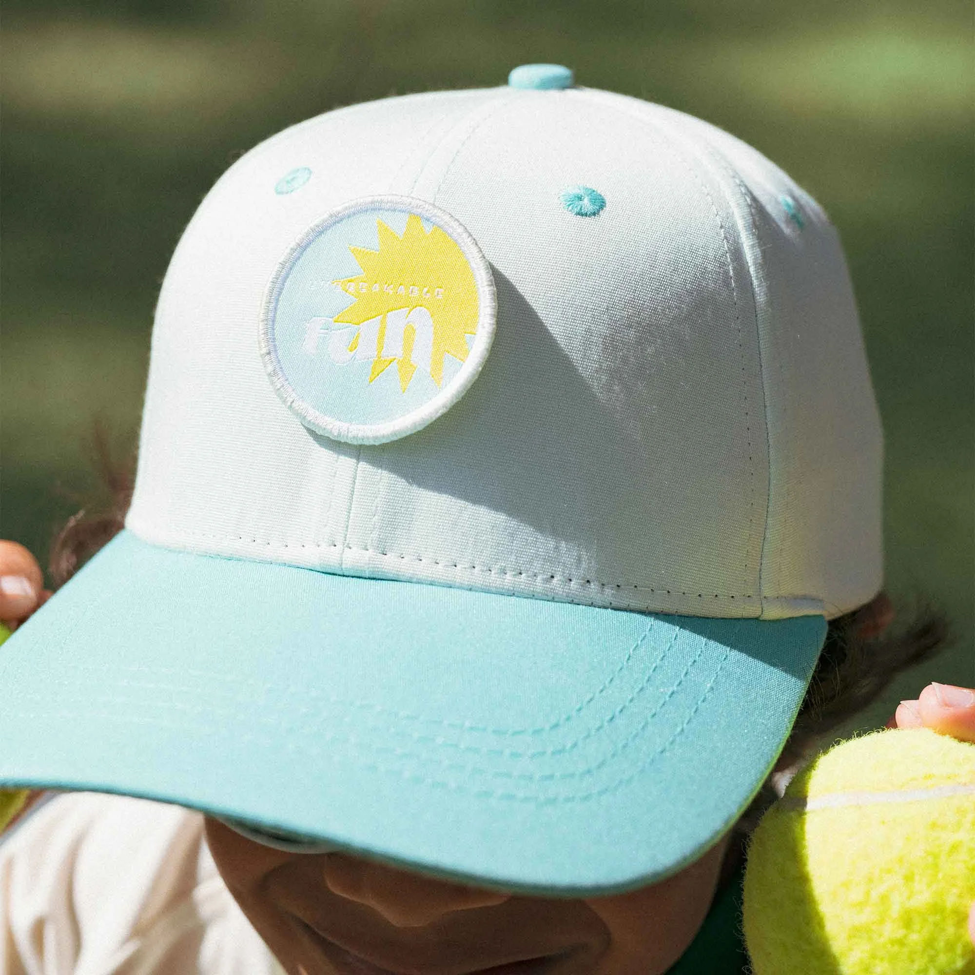 KiETLA VIBE Baseball šiltovka s UV ochranou - Green 53 - 55 cm