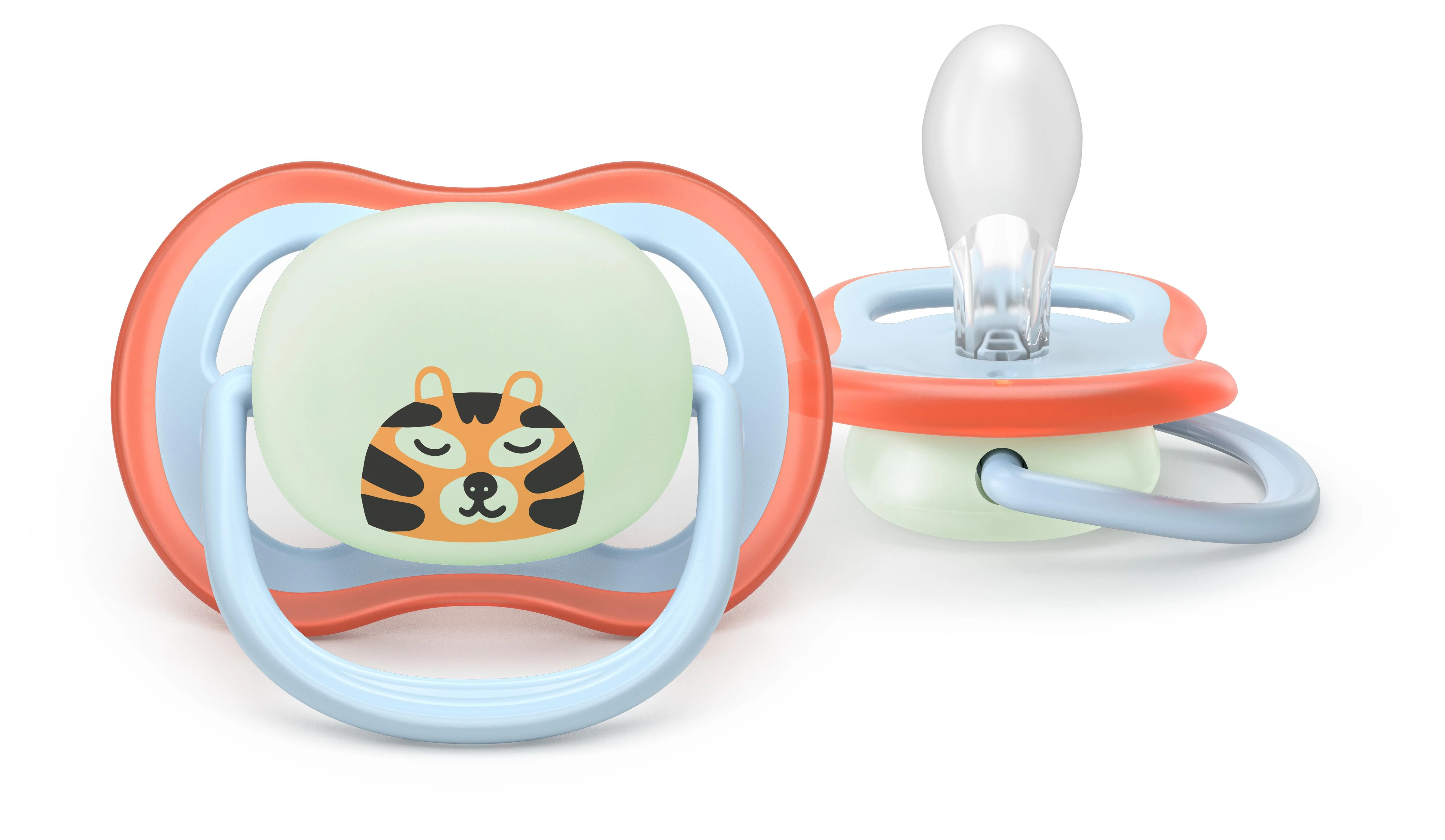 Philips AVENT - Cumlík Ultra air s obrázkom SCF376/24, nočný 0-6 m, chlapec 2 ks