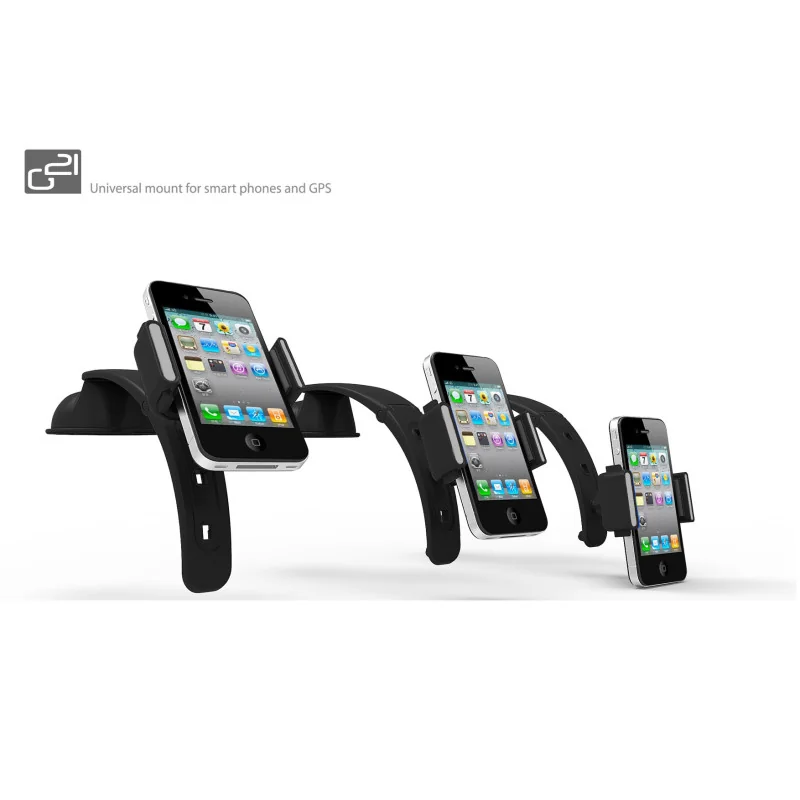 G21 Držiak Smart phones holder univerzálny, pe mobilné telefóny do 6", čierny Smart phones holder univerzálny, pe mobilné telefóny do 6", čierny SPH