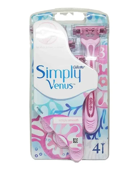 Gillette Venus Simply 3 Jednorazové Holiace Strojčeky