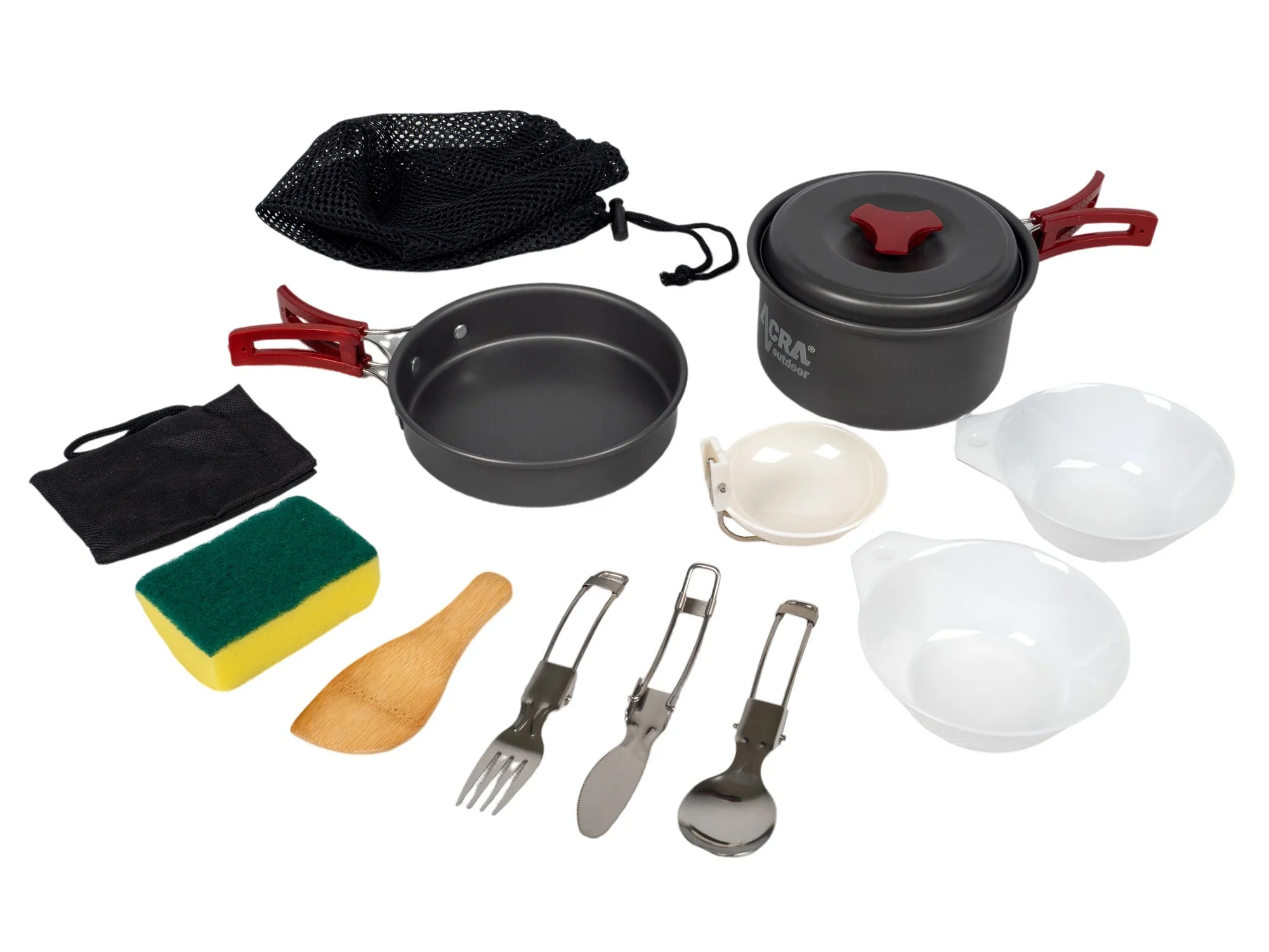 Sada riadu Acra C20 camping set alluminium pre 1-2 osoby 05-C20