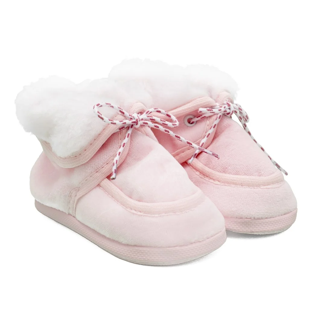 Dojčenské zimné capačky New Baby ružové 0-3 m 0-3 m, 20C49962