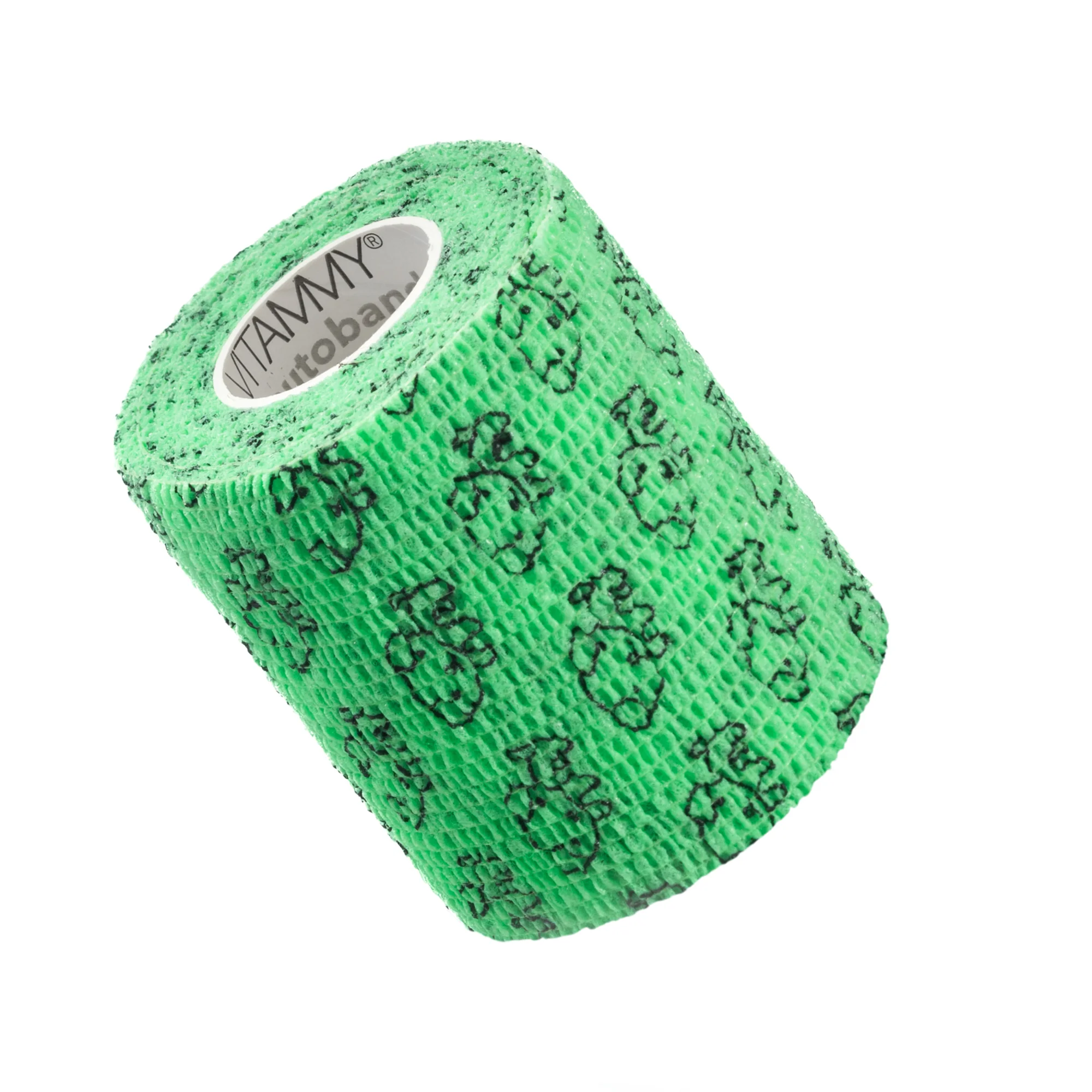 VITAMMY Autoband samolepiaca bandáž s potlačou mačky zelená 7,5 x 450 cm