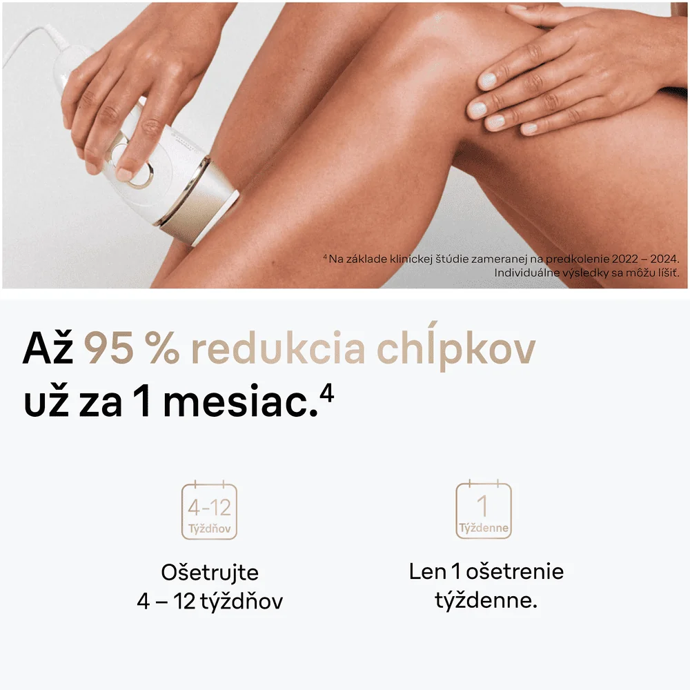 Braun IPL Silk·expert Pro 5, odstraňovanie chĺpkov v pohodlí domova, s puzdrom, 2 hlavy, PL5146 1 ks