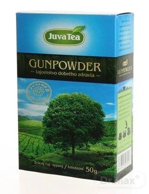 JUVAMED GUNPOWDER ZELENÝ ČAJ 1×50 g, sypaný čaj