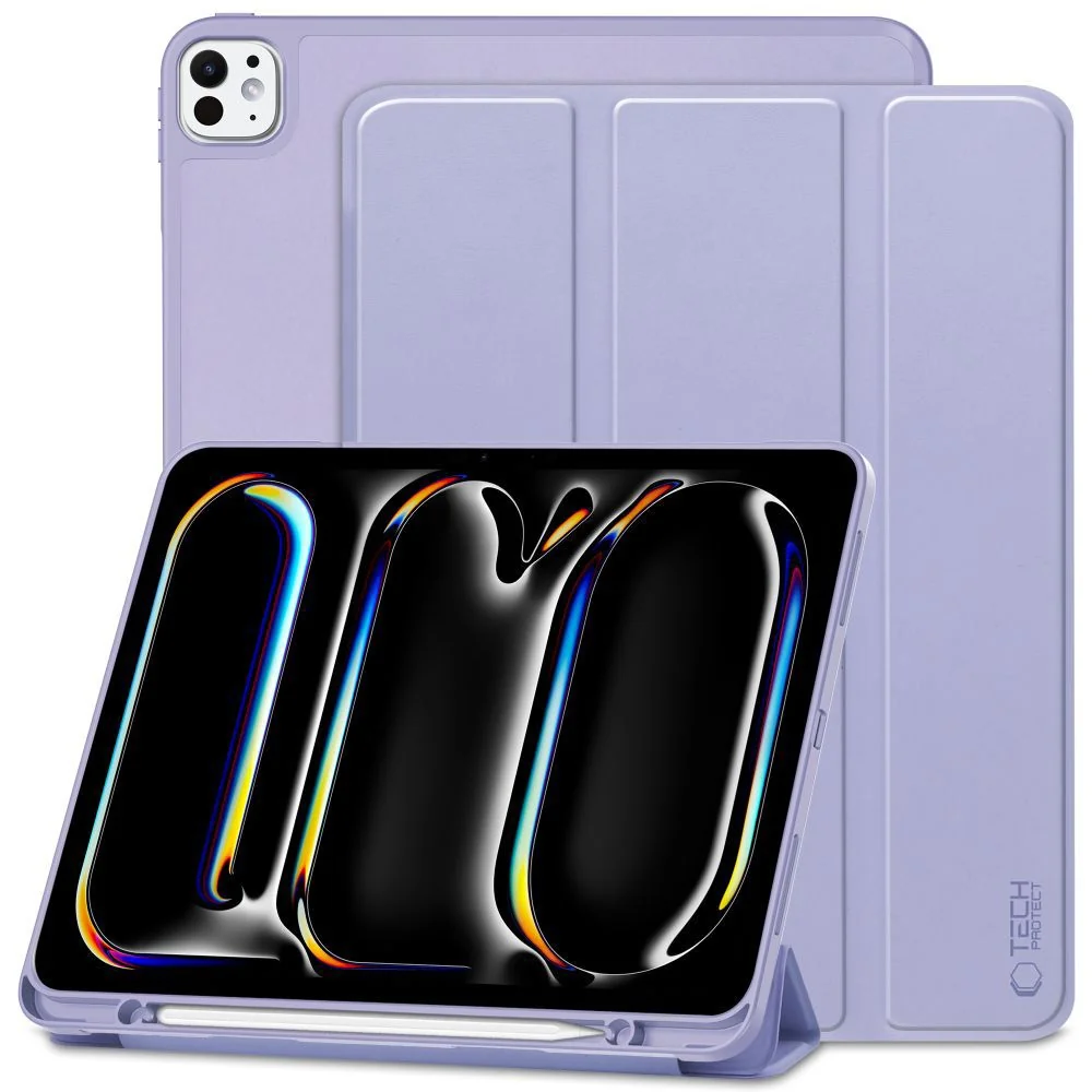 Tech-Protect SC Pen puzdro na iPad Pro 13'' 7gen 2024 fialové