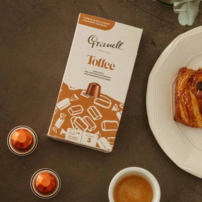GRANELL Espresso Toffee, kapsule pre nespresso® 30 ks, príchuť karamel