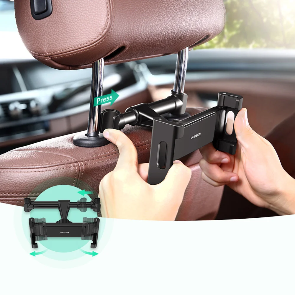 Ugreen LP160 držiak na mobil a tablet do auta 12.9'', čierny