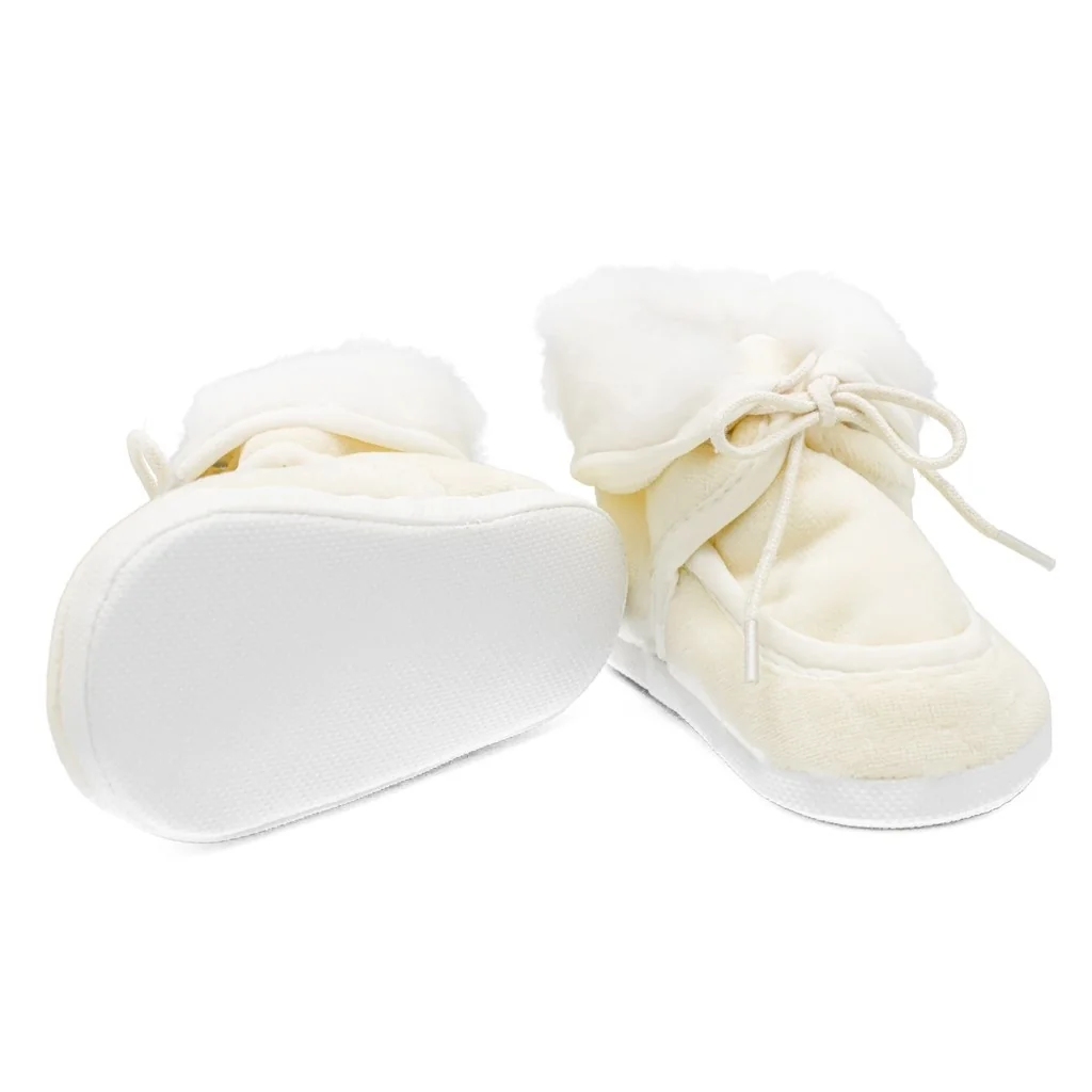 Dojčenské zimné capačky New Baby bežové 3-6 m 3-6 m, 20C49967