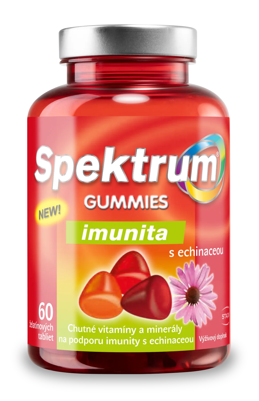 Spektrum GUMMIES imunita s echinaceou 60 ks