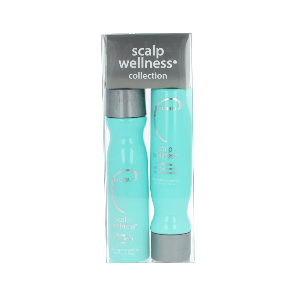 Malibu C Scalp Wellness Collection Shampoo 266 ml + Conditioner 266 ml + sáček 4 x 5 g