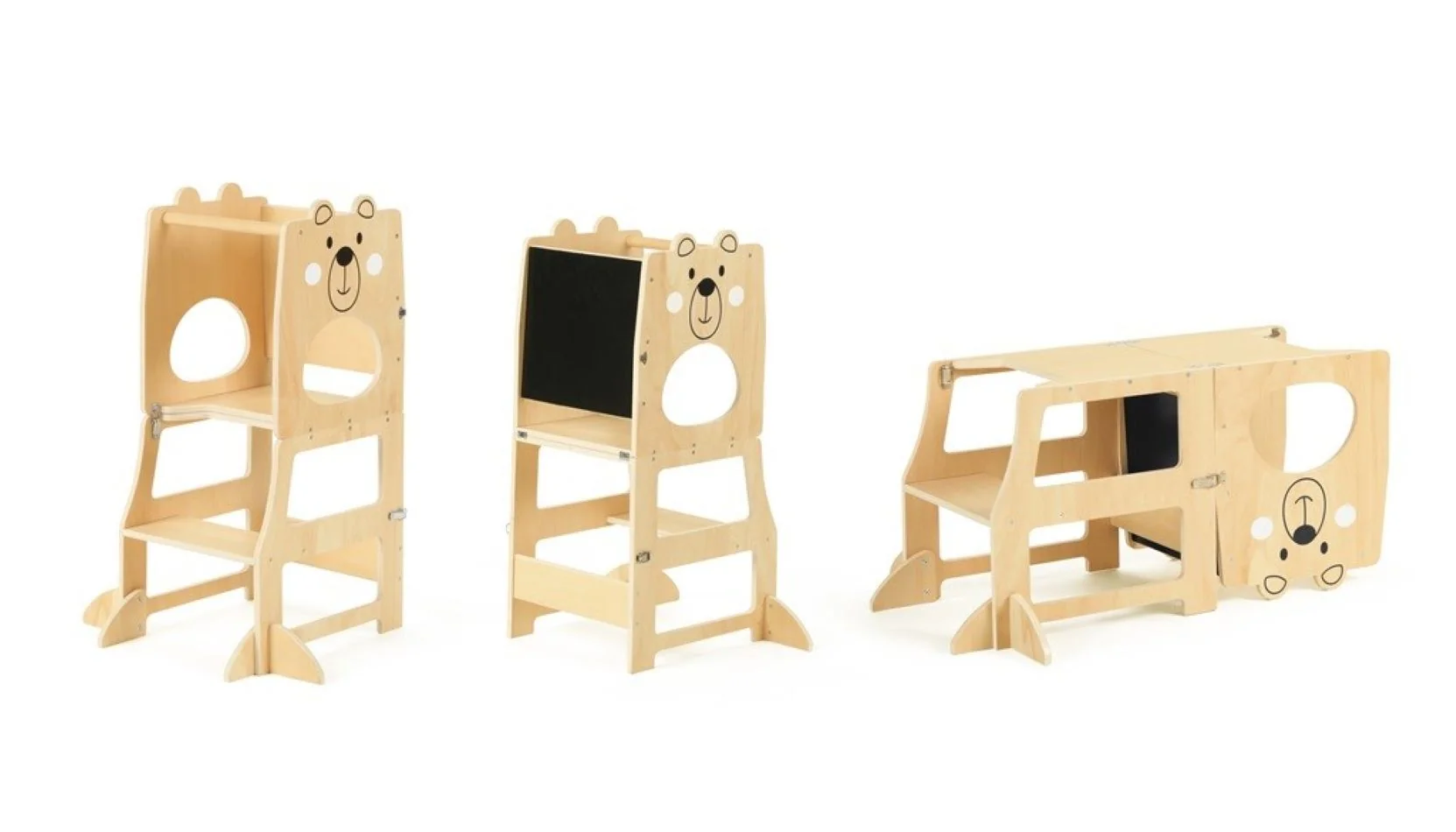 2Kids Toys Učiaci veža 3 v 1 Medvedík