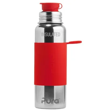 Pura TERMO fľaša so športovým uzáverom 650ml 1×1 ks, farba červená