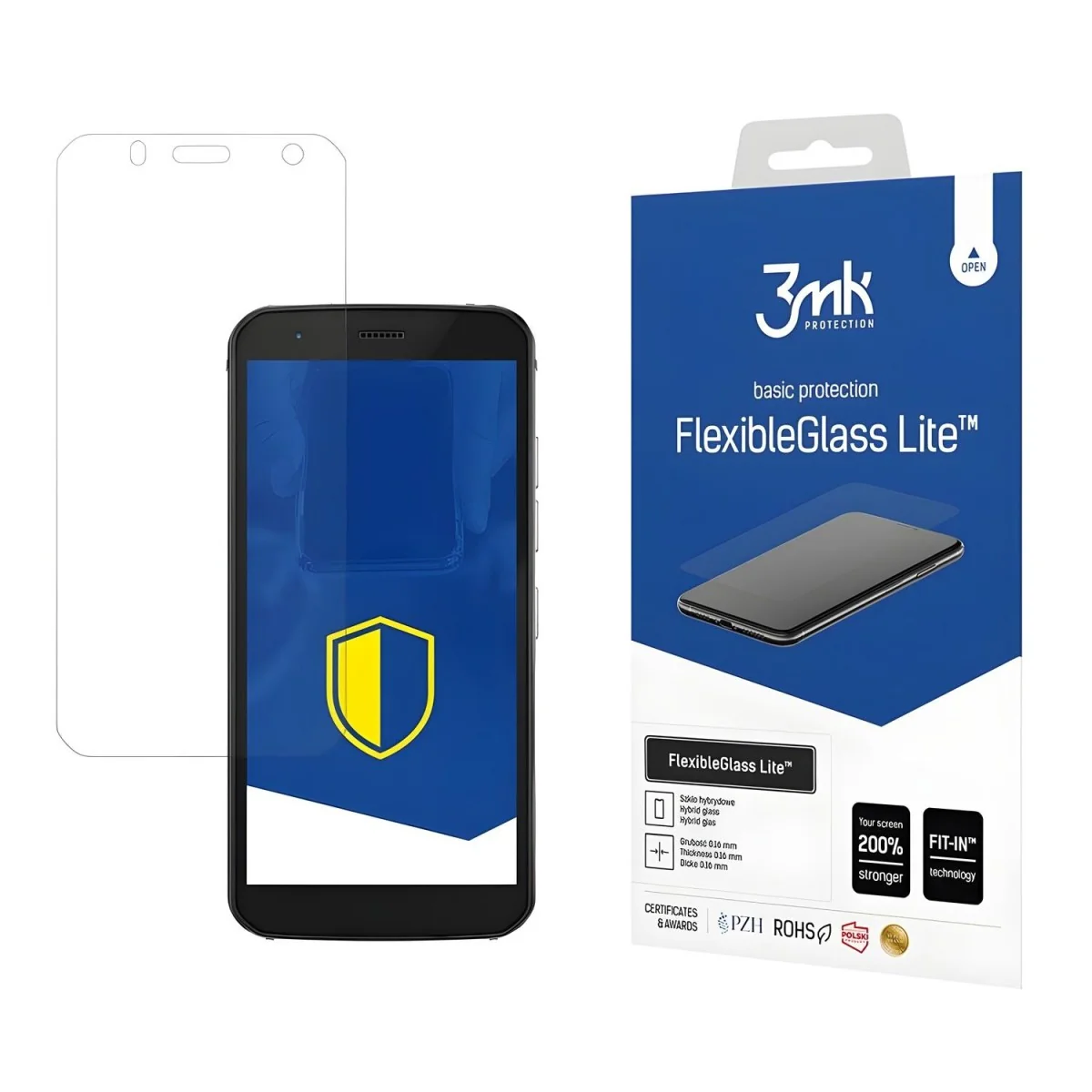 Ochranné sklo FlexibleGlass Lite™ pre CAT S52 0,16 mm, zvyšuje odolno