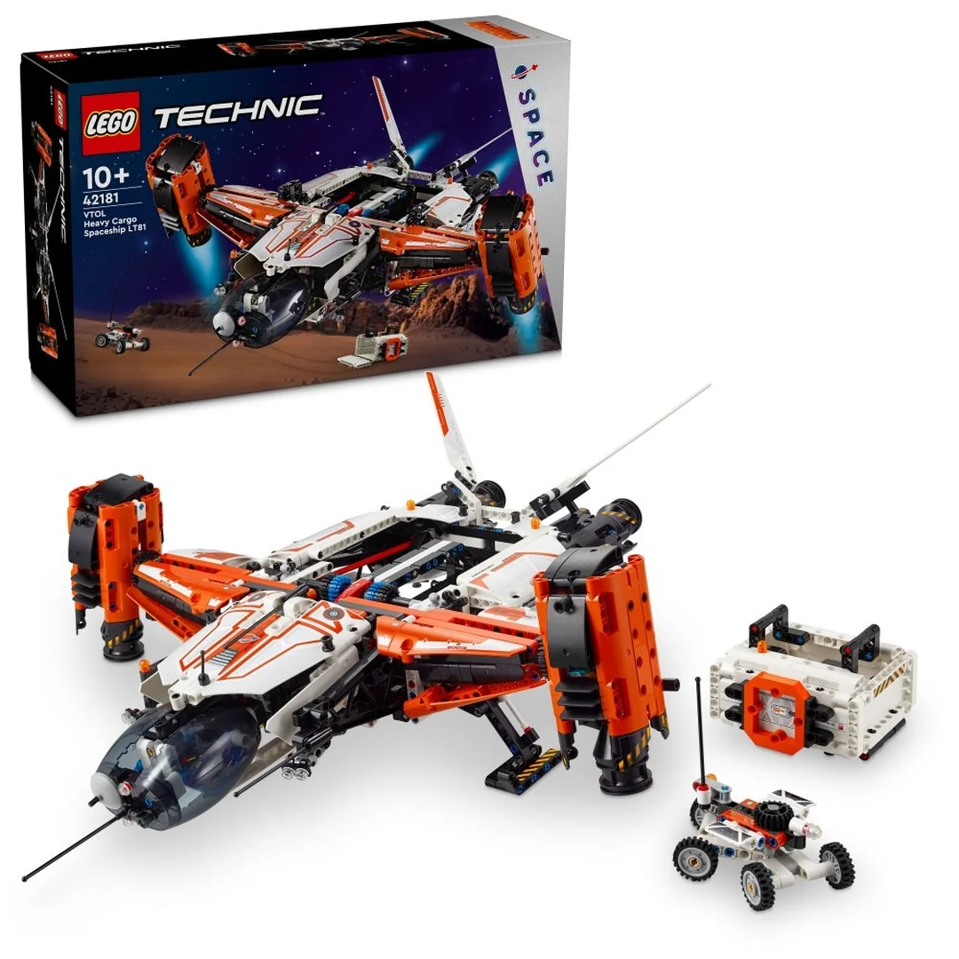 LEGO® Technic™ 42181 VTOL Vesmírna loď na prepravu ťažkého nákladu LT81
