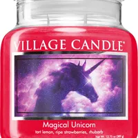 Village Candle Vonná sviečka v skle - Magical Unicorn - Magický jednorožec, stredná