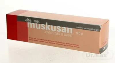 altermed muskusan masážny gél 1×120 g, gél