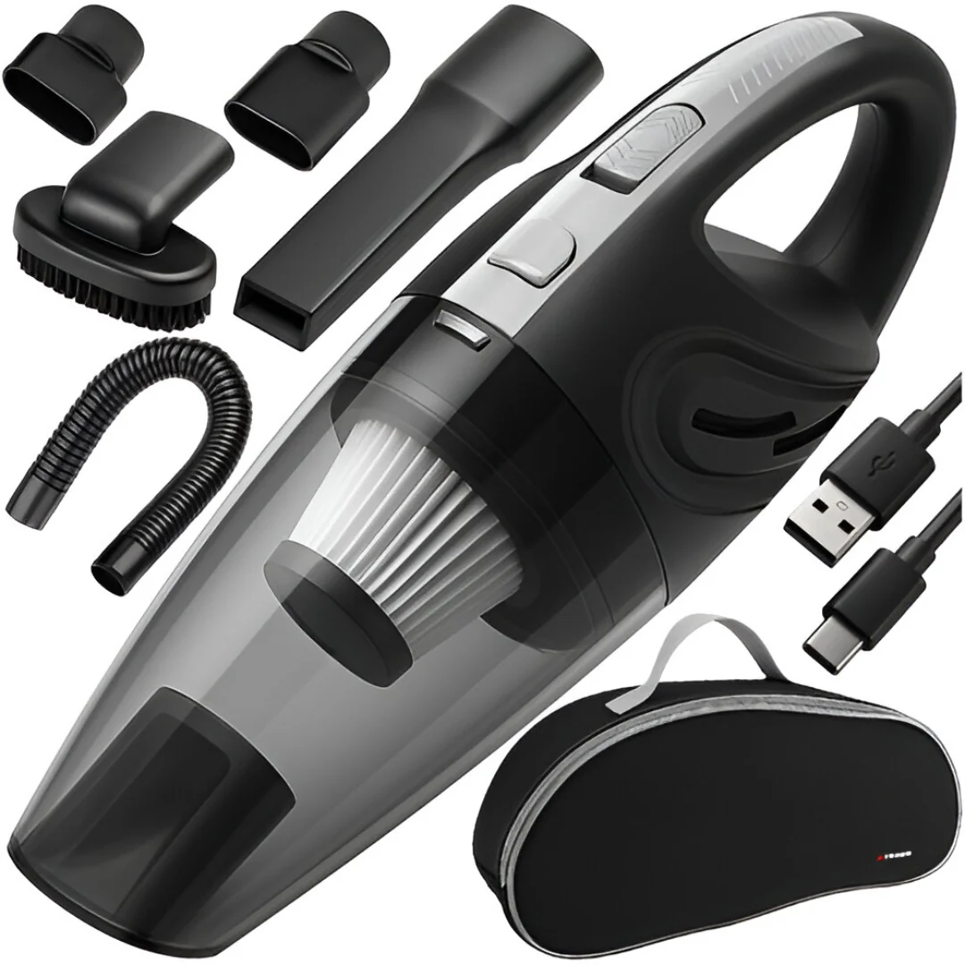 MG Vacuum Cleaner bezdrôtový vysávač do auta 50W 2600mAh, čierny