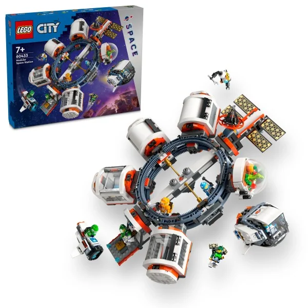 LEGO® City 60433 Modulárna vesmírna stanica 1×1 ks, lego stavebnica