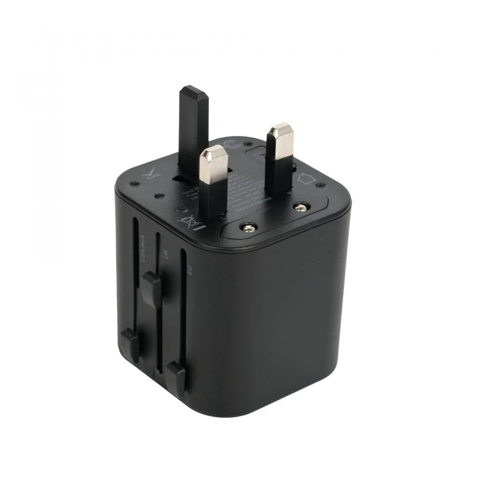 Univerzálny adaptér - Čierna