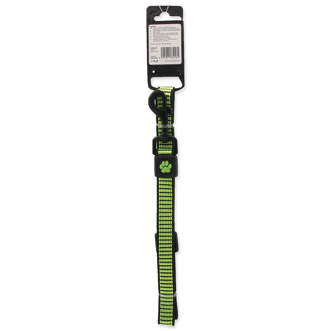 Vodítko Active Dog Strong M limetka 2x120cm