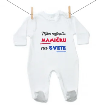 Boodyy Overal Mám najlepšiu mamičku na svete Veľkosť: 68