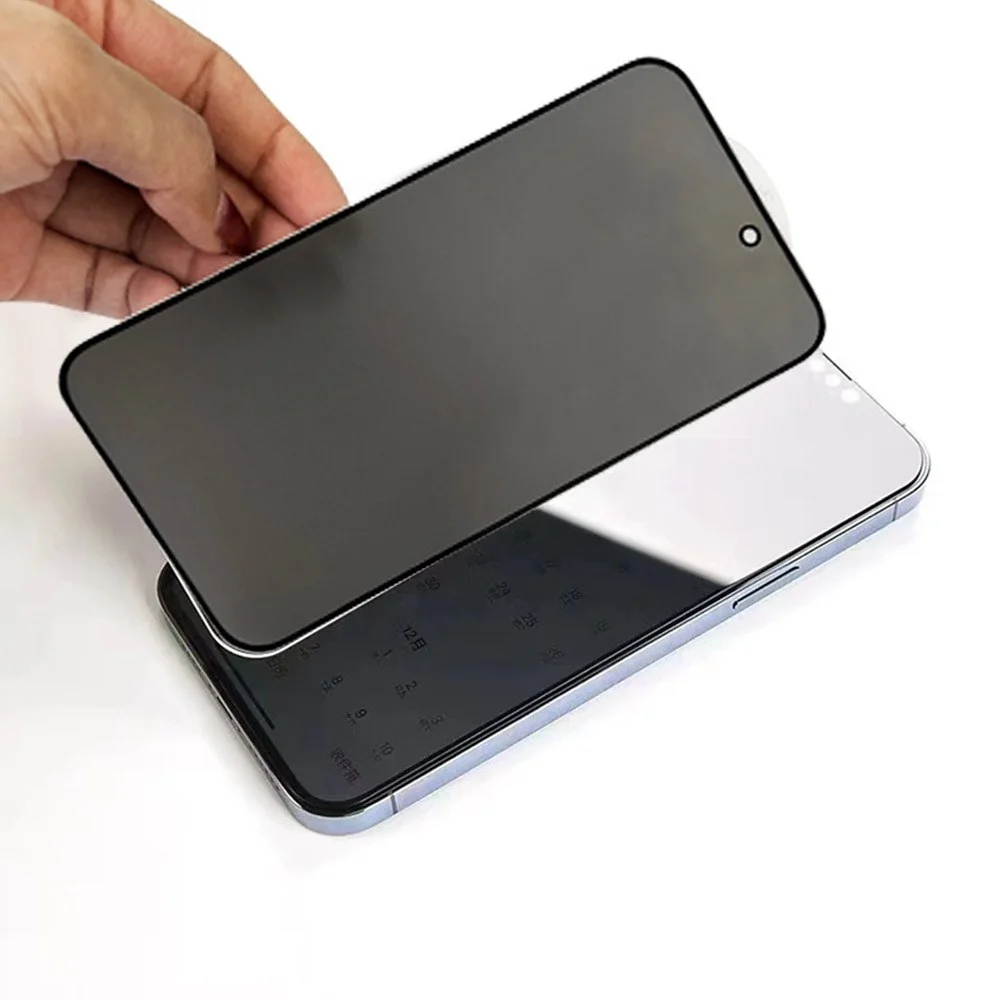MG Privacy Glass ochranné sklo na iPhone 15 Pro, čierne