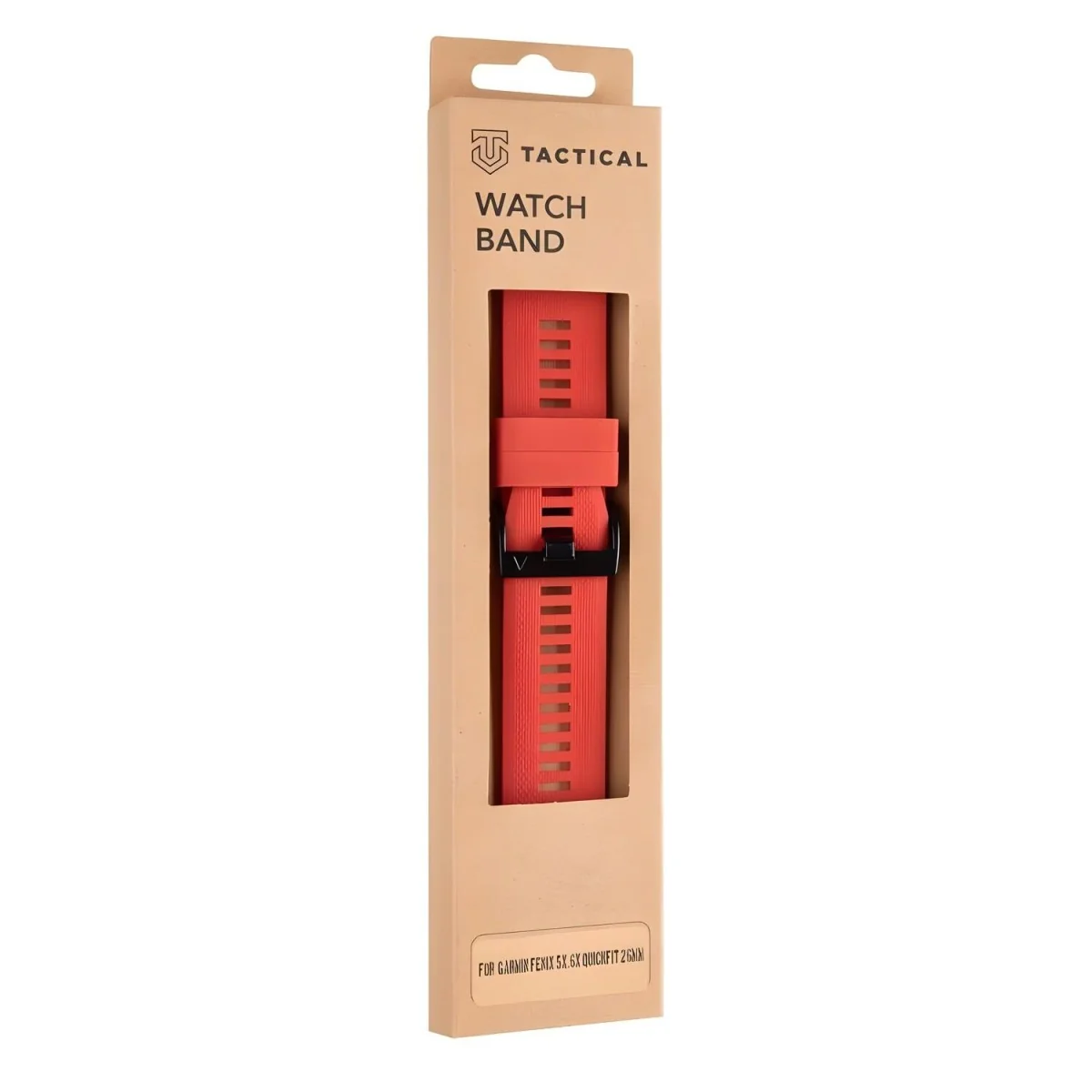Silikónový Remienok pre hodinky, QuickFit - 26mm - Červ H26391