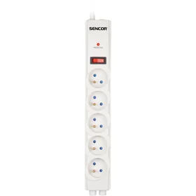 Sencor Ssp 530 Prep. Ochrana 5 Zas.918j 1ks 1×1 ks, prepäťová ochrana
