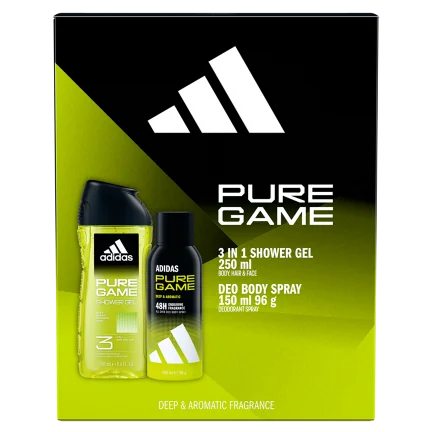 ADIDAS PURE GAME BS 150ml + SG 250ml 1 set