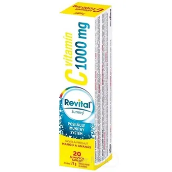 Revital vitamín C 1000 mg šumivý 1×20 tbl, vitamín C