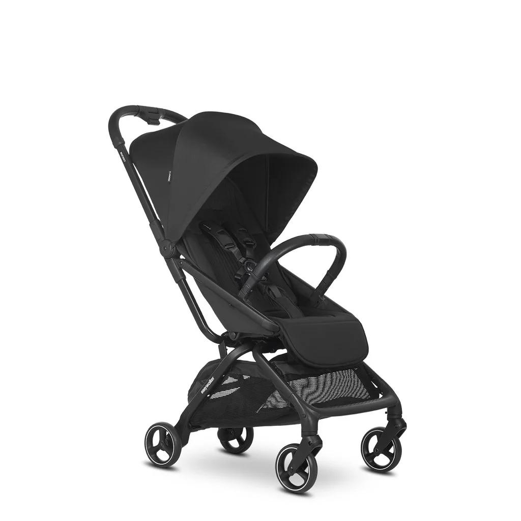 Easywalker Rockey S kočík kombinovaný Pure Black