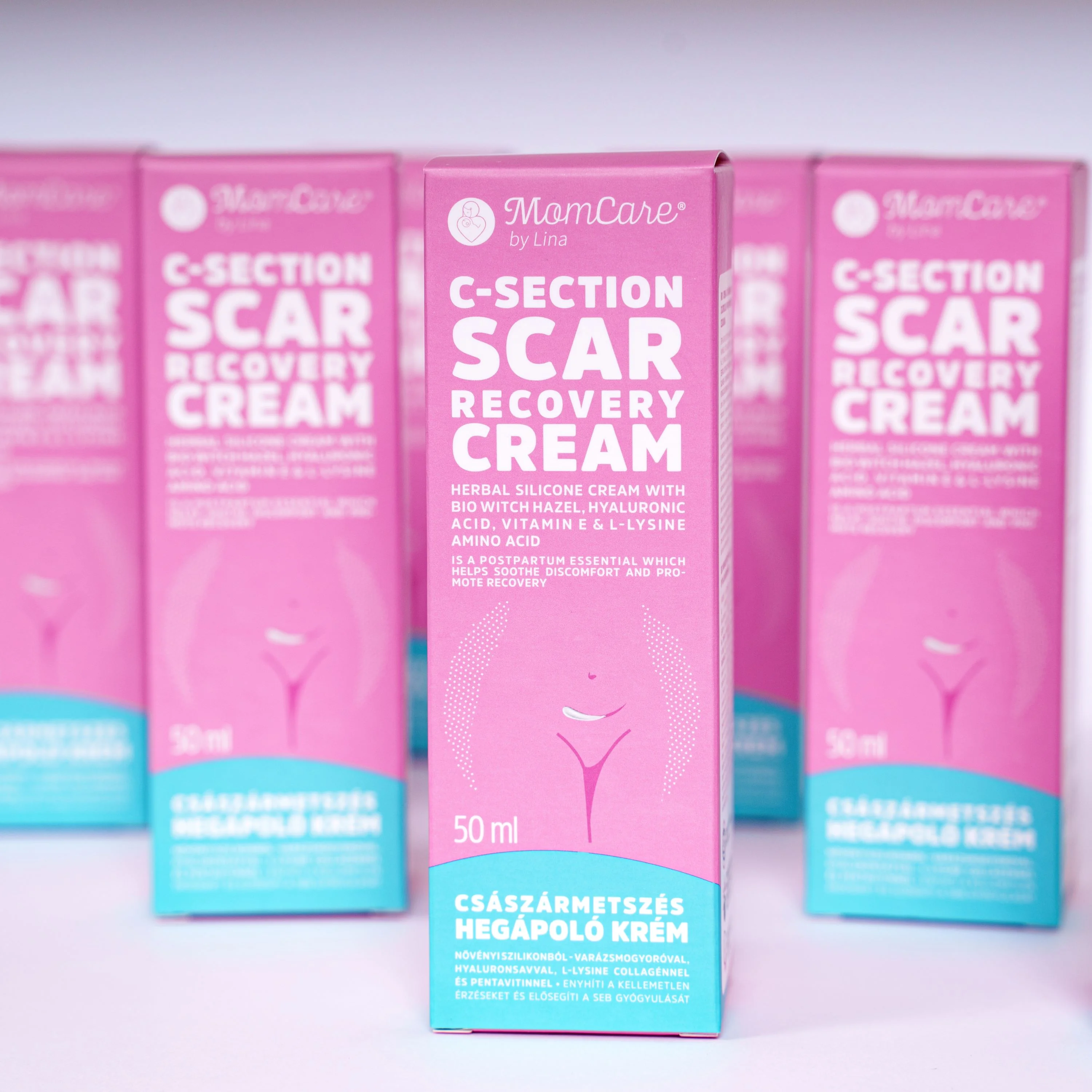 MomCare Krém na jazvy po cisárskom reze 50 ml