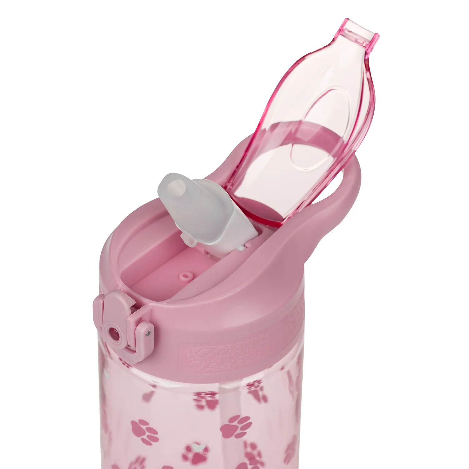 Baagl tritanová fľaša so slamkou Labky 500 ml