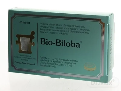 PHARMA NORD BILOBA 1×60 tbl, výživový doplnok