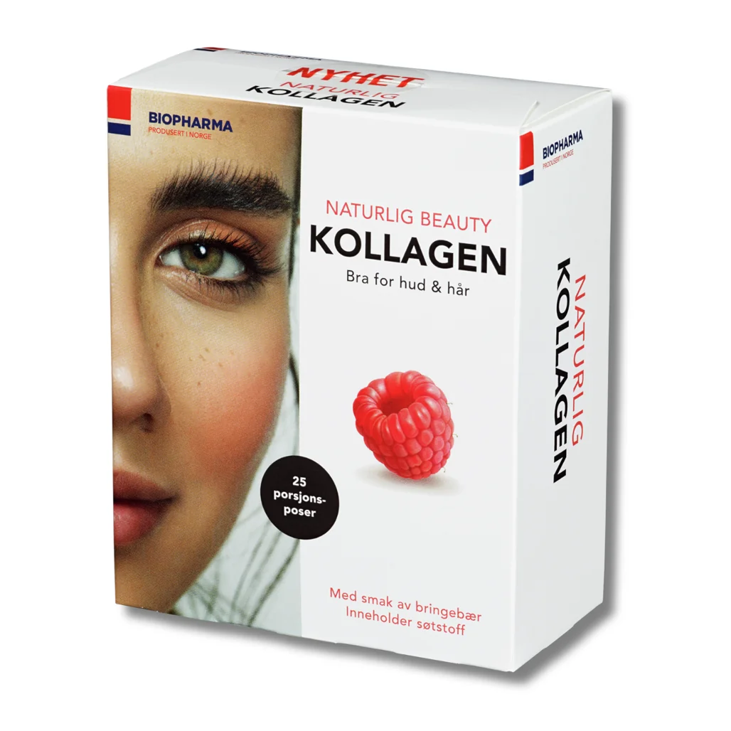 NATURLIG KOLLAGEN 125g Morský kolagén s malinovou príchuťou