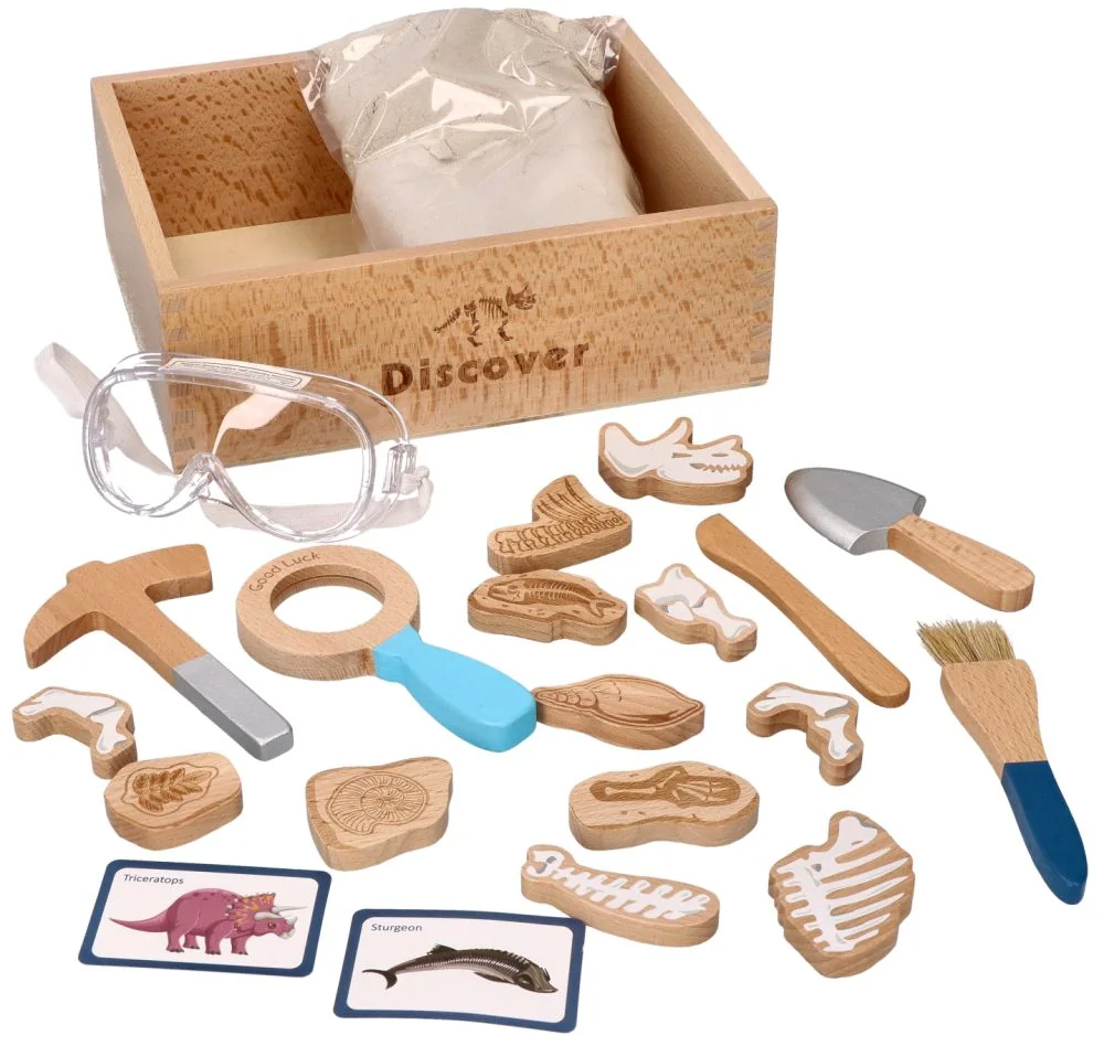Sada pre malých archeológov + Kinetický piesok 1 kg