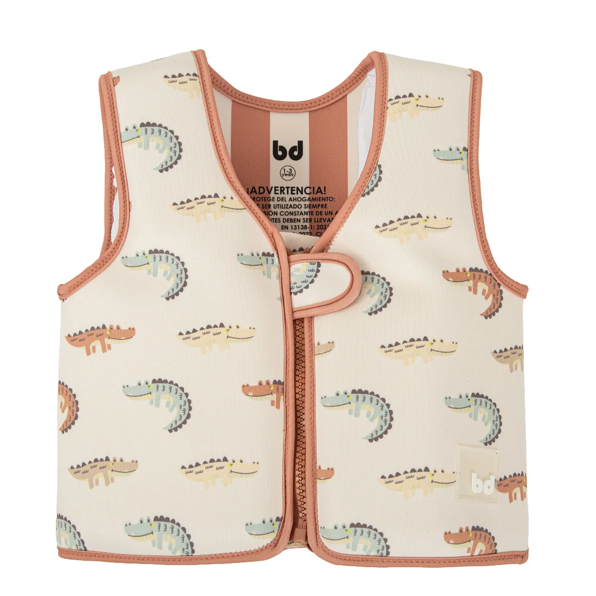Detská kúpacia vesta BIMBIDREAMS Caiman s UVP 50+