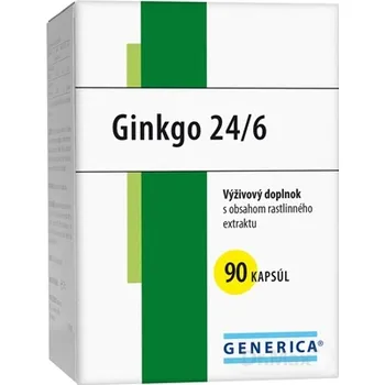 GENERICA Ginkgo 24/6 1×90 cps, výživový doplnok